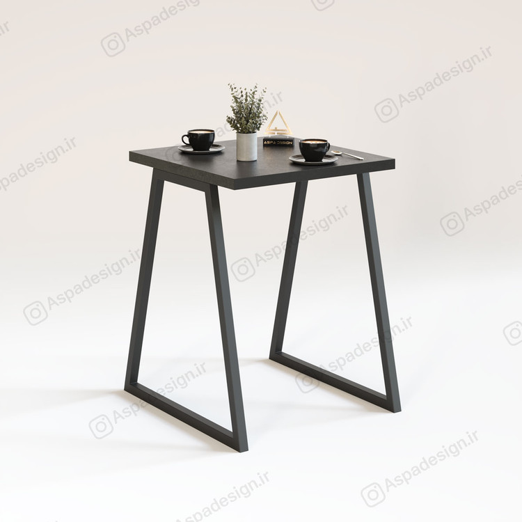 میز دو نفره کافه آسپادیزاین مدل F-113