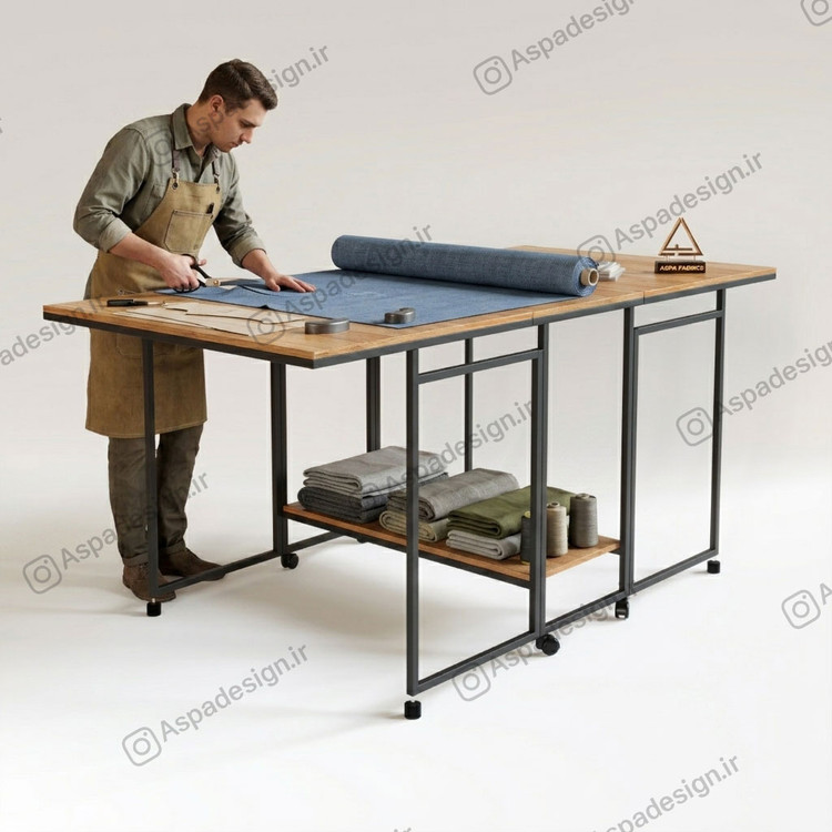 میز کار تاشو آسپادیزاین مدل F-112